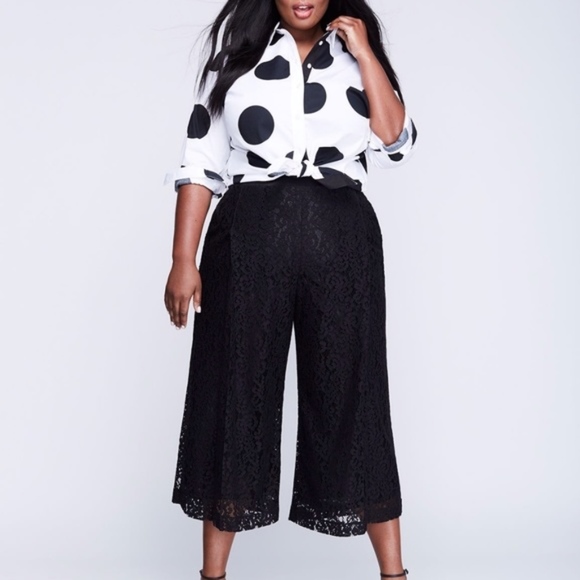 black culottes size 18